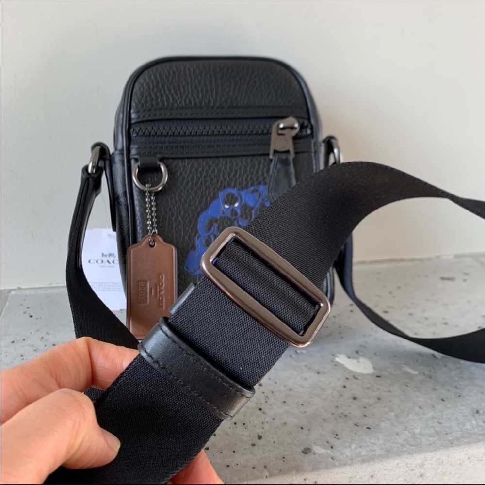 NWT Coach X Marvel Black Panther Terrain Crossbody - Picture 2 of 5